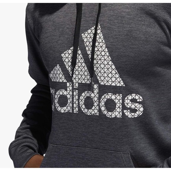 Adidas Men's Team Issue Badge of Sport‎ Hoodie Size XLT - Picture 2 of 9